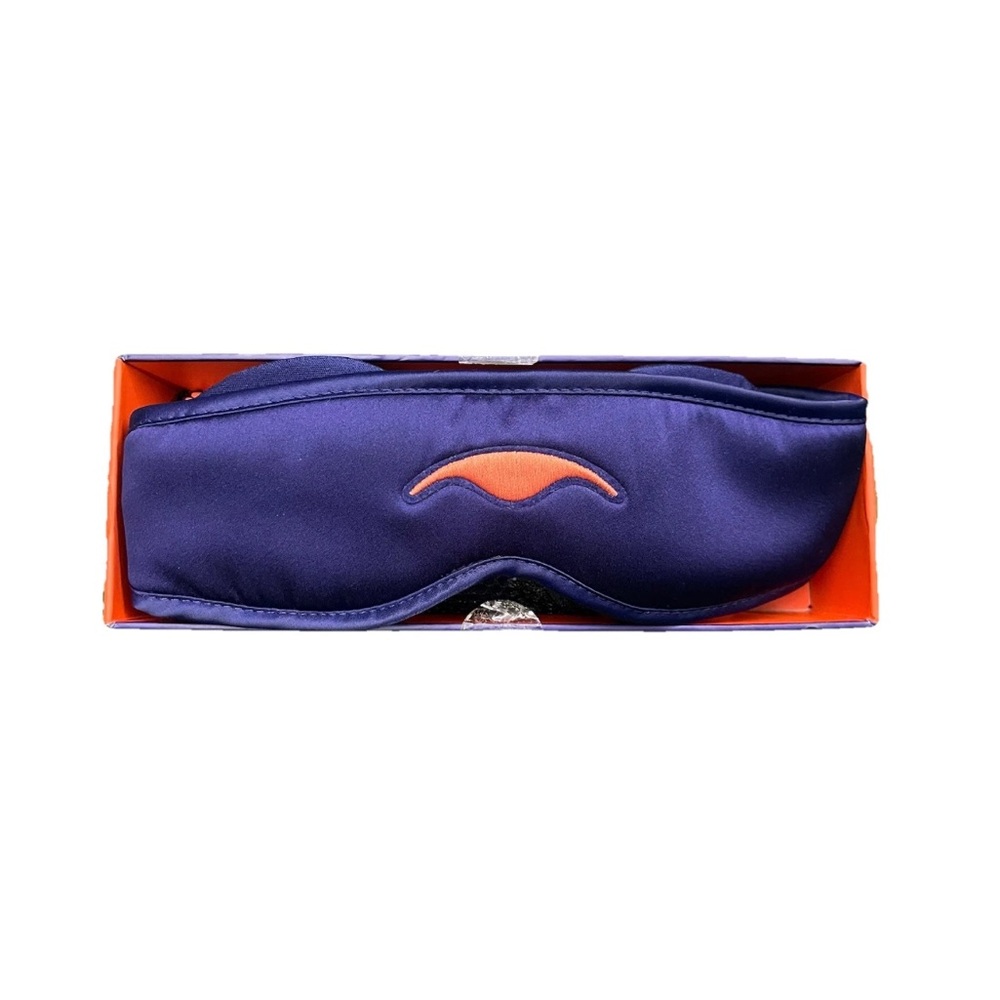 Manta Silk Sleep Mask - Luxury Eye with Pure Cups, Purple